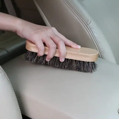 Wooden Horse Hair Brush