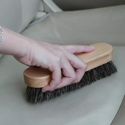 Wooden Horse Hair Brush